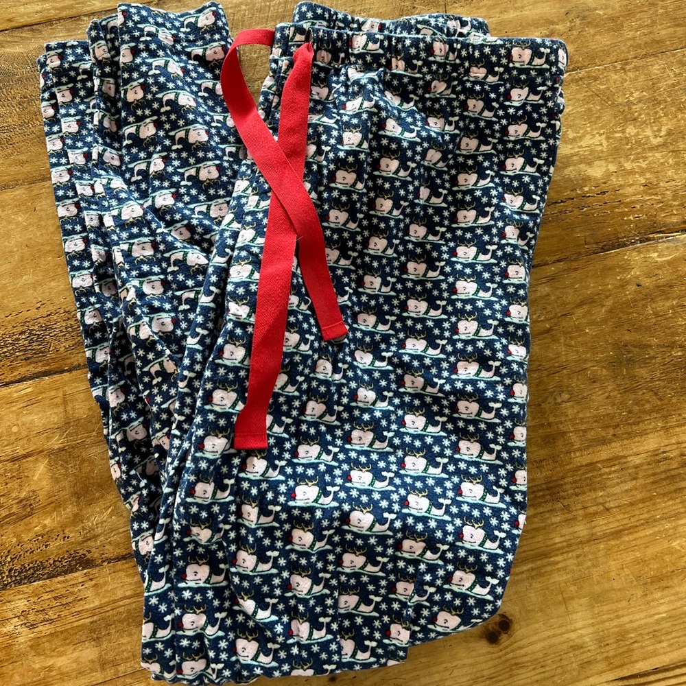 Women’s Vineyard Vines Christmas Flannel PJ Lounge Pants Sz XS
